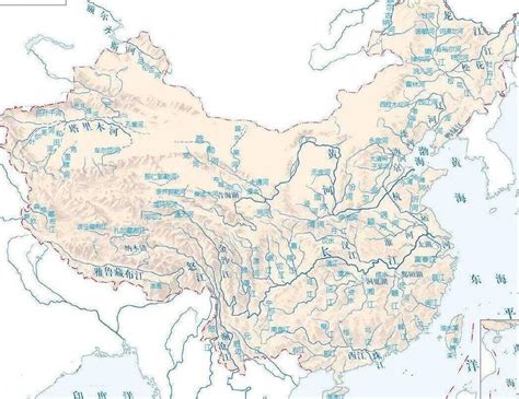 中國河流流向|【地理】图说中国的54条主要河流